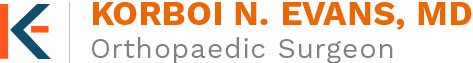 Korboi N Evens, MD - orthopaedic Surgeon Logo